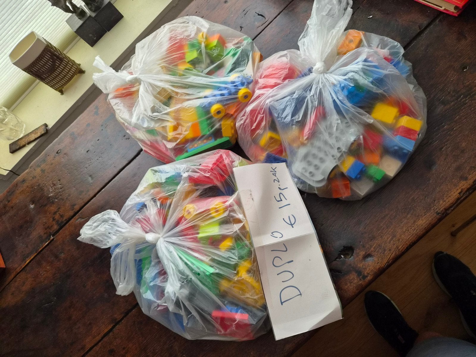 duplo, Ophalen, Zo goed als nieuw