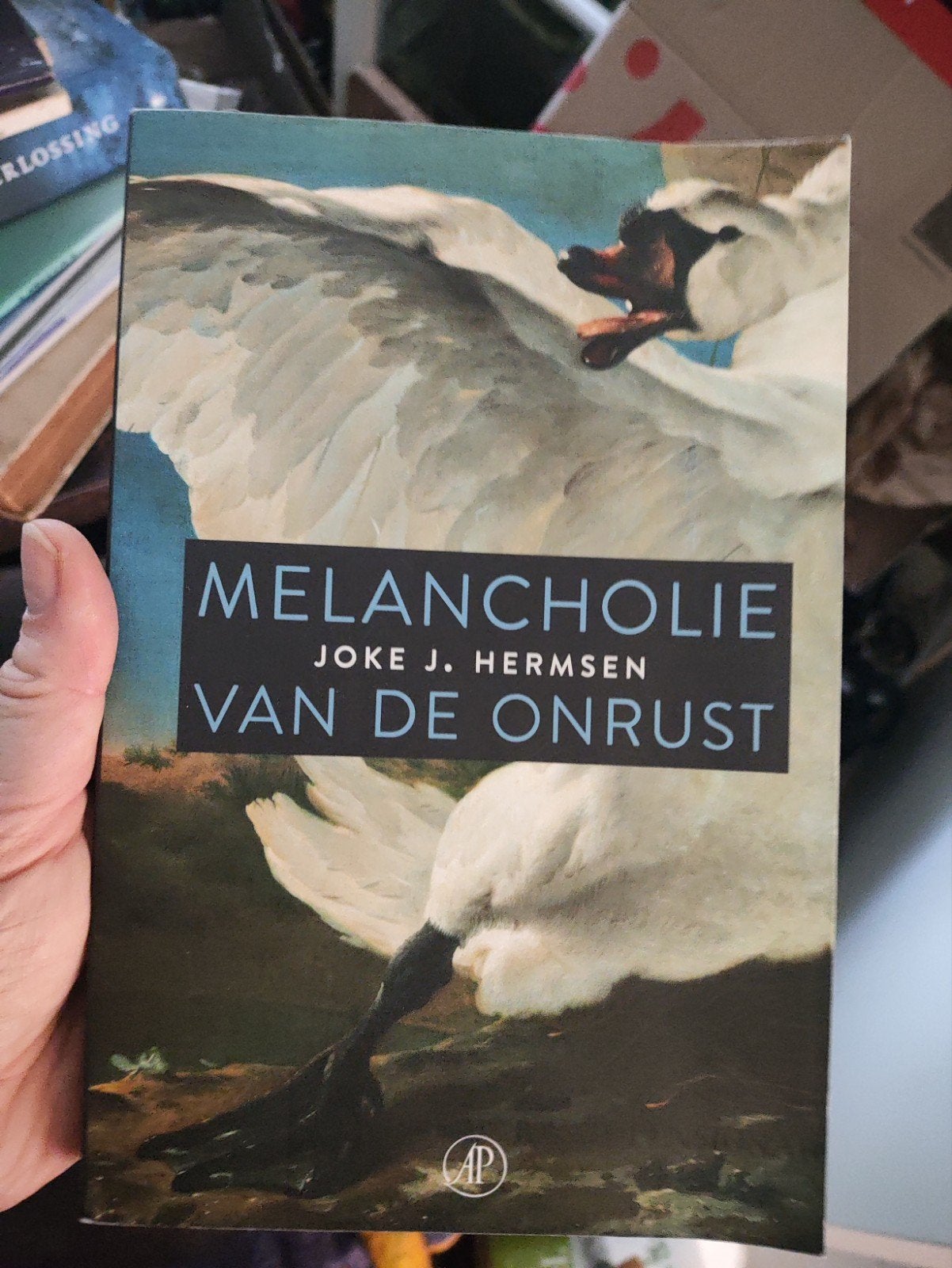 Melancholie van de Onrust - Joke J. Hermsen, Boeken, Ophalen of Verzenden, Gelezen, Joke J. Hermsen, Nederland