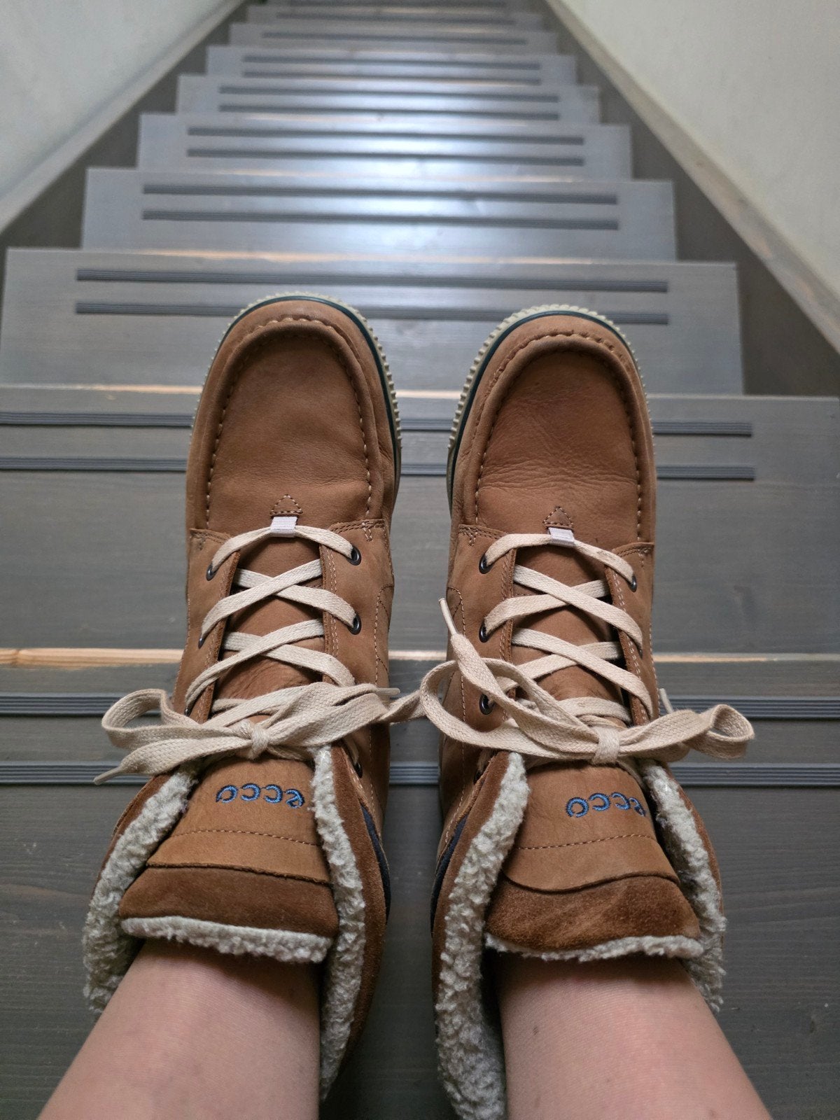 mooie Ecco dames boots maat 40 - camel leer - heerlijk warm, Kleding | Dames, Ecco, Bruin, Lage of Enkellaarzen, Ophalen of Verzenden