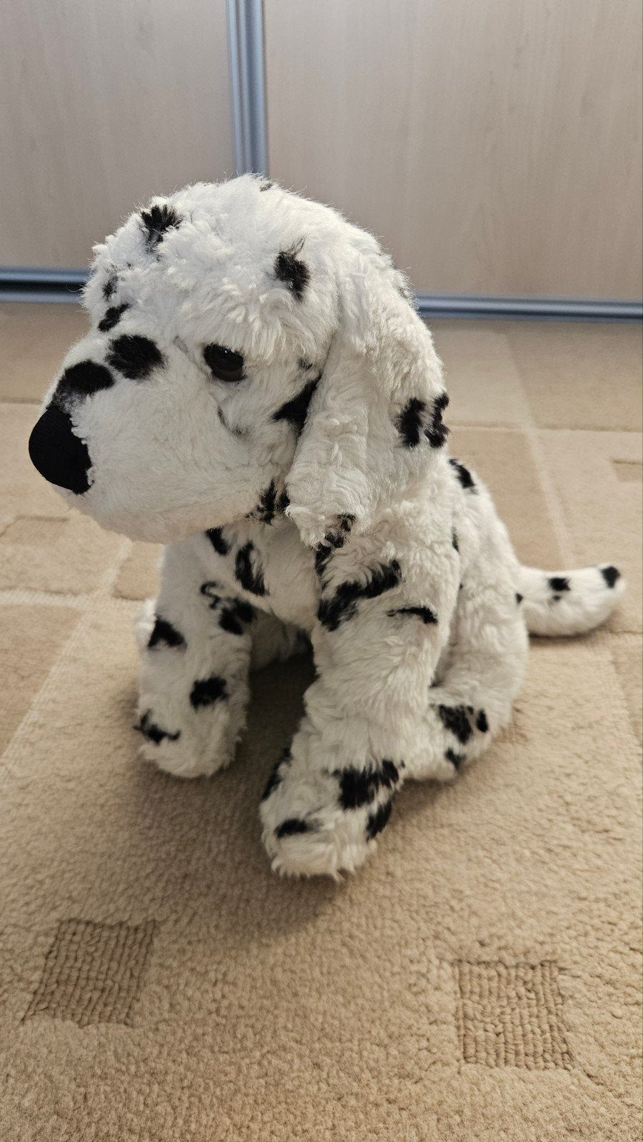 Dalmatiër knuffel hond, Ophalen of Verzenden, Zo goed als nieuw, Hond