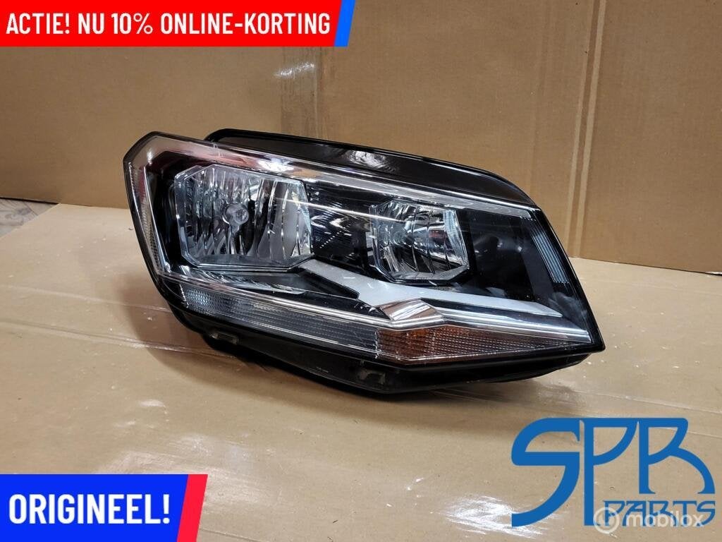 VW CADDY 2K5 Koplamp RECHTS HALOGEEN 2K1941006B ORIGINEEL H7, Gebruikt, VOLKSWAGEN, Volkswagen, Ophalen of Verzenden