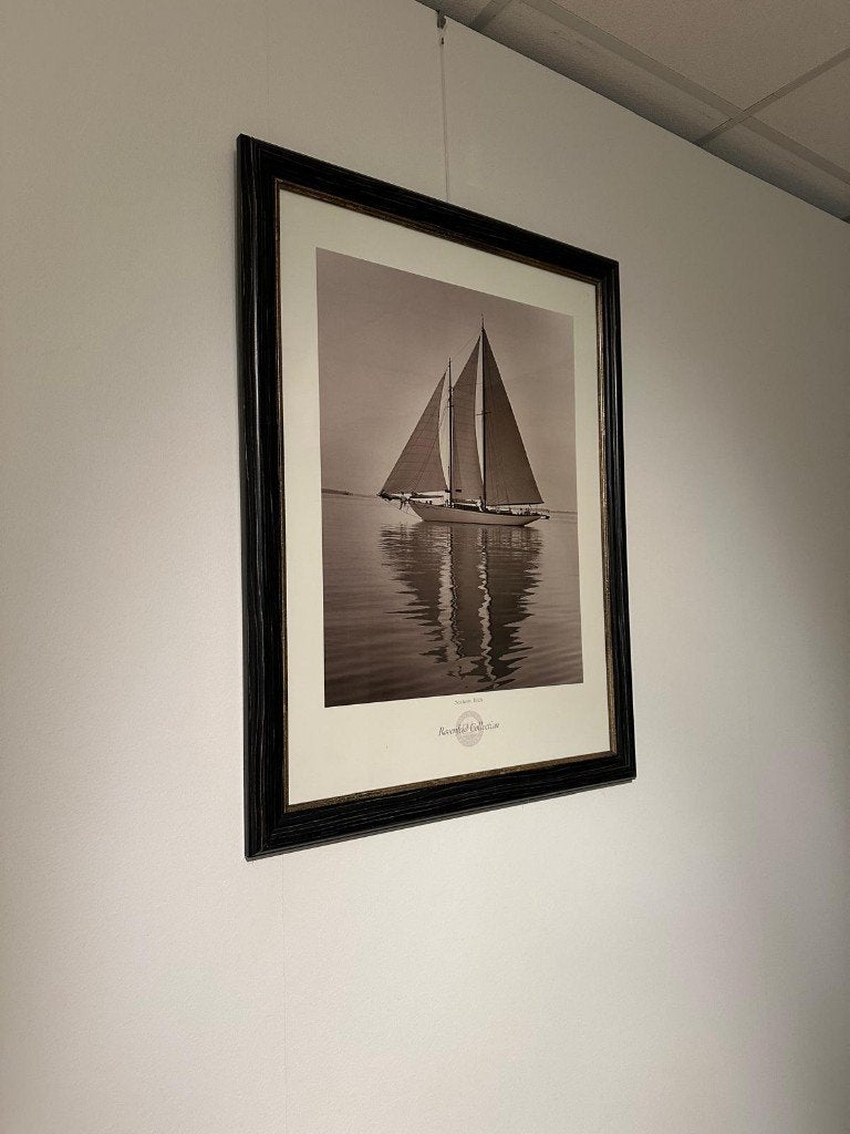 Schilderij met zeilschip, Maritiem / water, Klassiek, Print, Ophalen
