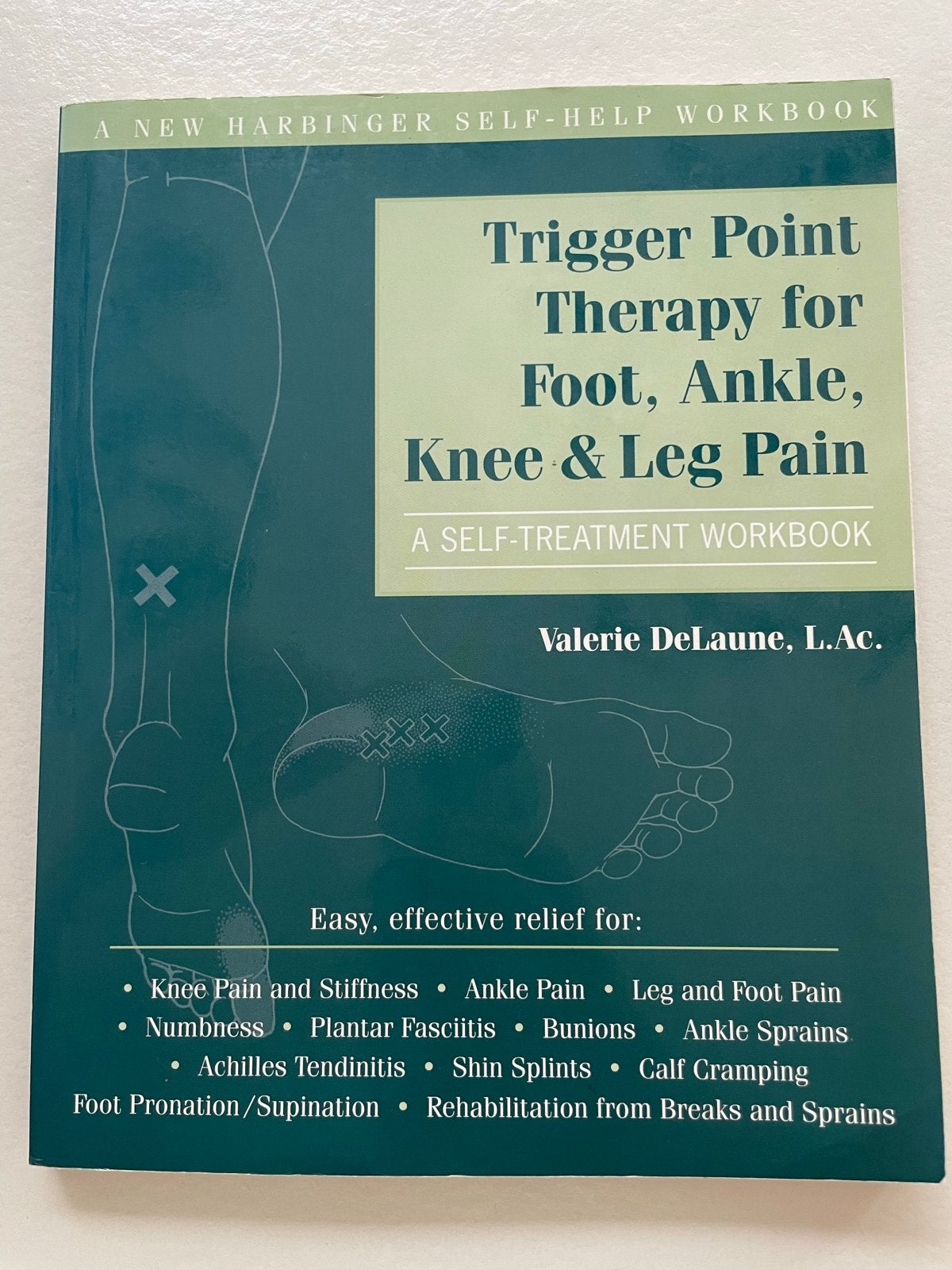 Trigger Point Therapie voor Voet, Enkel, Knie & Beenpijn, Ophalen of Verzenden, Zo goed als nieuw, Gezondheid en Conditie