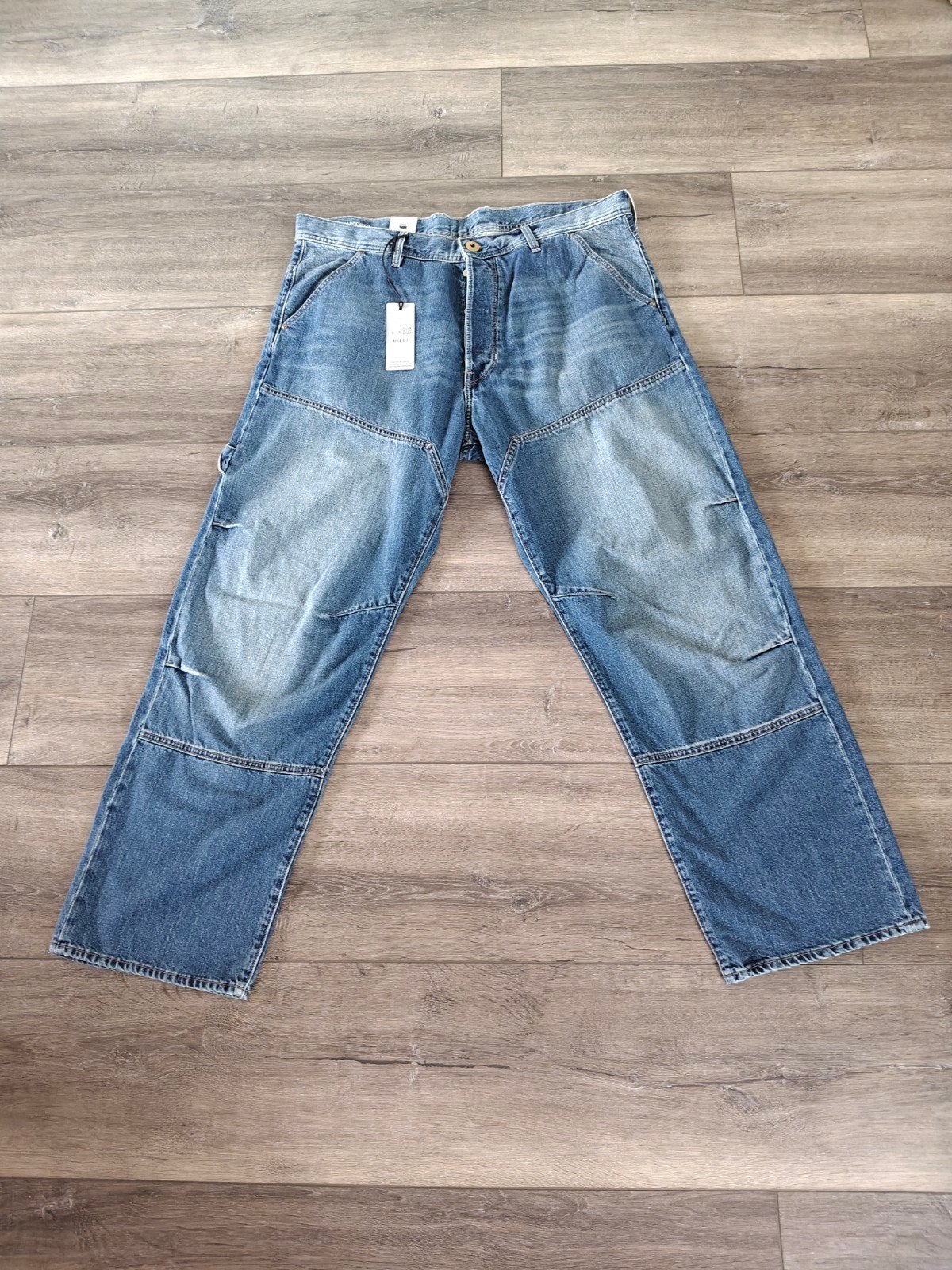 Nieuwe G-Star Carpenter 3D Loose Jeans W36 L32 met kaartjes, Blauw, Nieuw, Ophalen of Verzenden, G-Star Raw