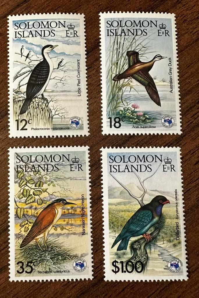 Solomon Islands 1984 Vogels Postfris set, Ophalen of Verzenden, Postfris