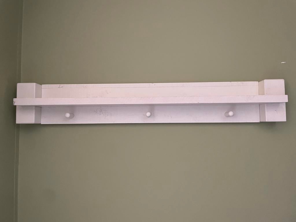 Wandplank white wash, Ophalen, Gebruikt