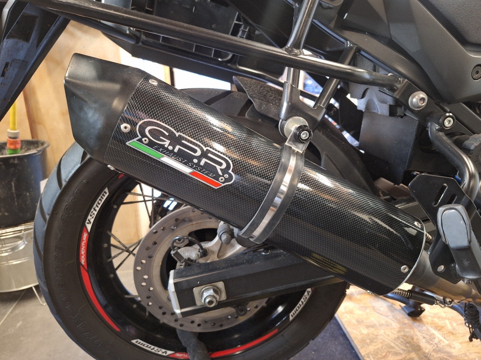 GPR uitlaatsysteem Suzuki DL 650 V-Strom (2017-2026), Motoren, Ophalen, Nieuw