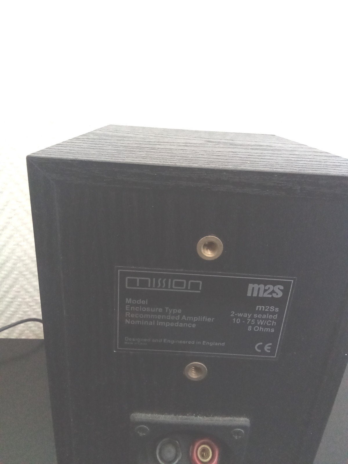 Mooie Mission 5.0 speakerset model M2S, Audio, Tv en Foto, Luidsprekers, Ophalen, Gebruikt, 60 tot 120 watt, Overige merken
