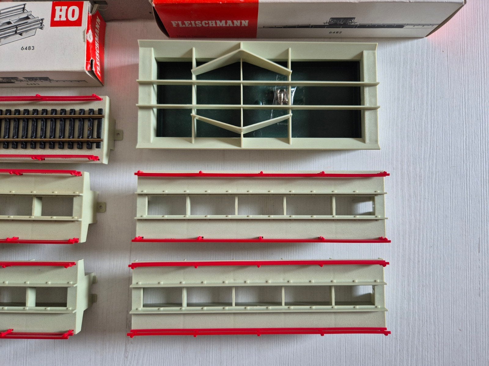 Fleischmann H0 losinstallaties 6481/6482/6483/6485, Ophalen of Verzenden, Gebruikt, Gelijkstroom, Fleischmann