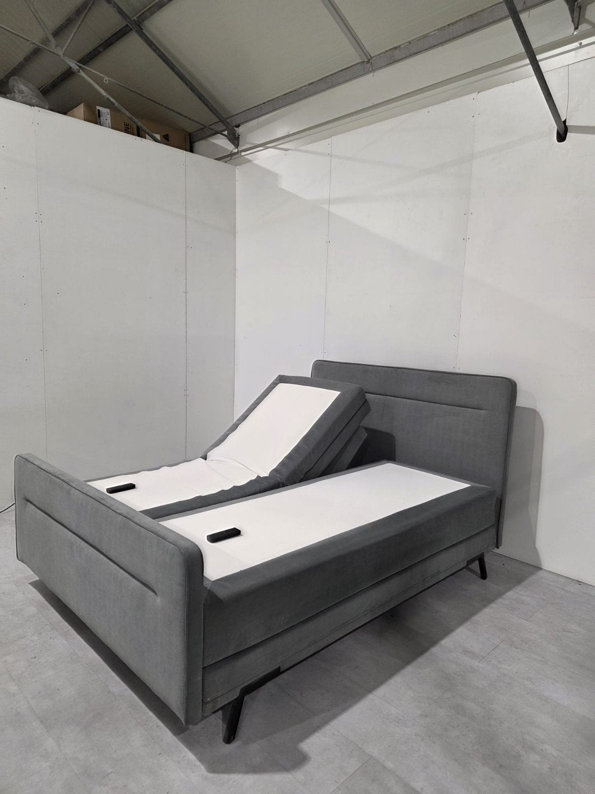 Swiss Sense Home 102 Elektrisch Boxspring 160x200, Verstelbaar, ., Tweepersoons, Ophalen of Verzenden