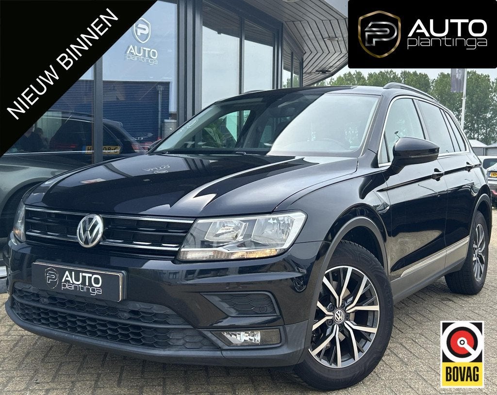 Volkswagen Tiguan 1.4 TSI Comfortline 125PK | NL AUTO | Onde, Voorwielaandrijving, Gebruikt, 4 cilinders, Zwart