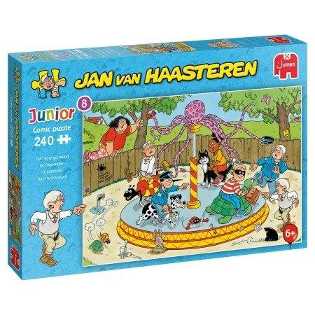 Jan van Haasteren Junior: De Draaimolen 240 stukjes, Hobby en Vrije tijd, Denksport en Puzzels, Ophalen of Verzenden, Minder dan 500 stukjes