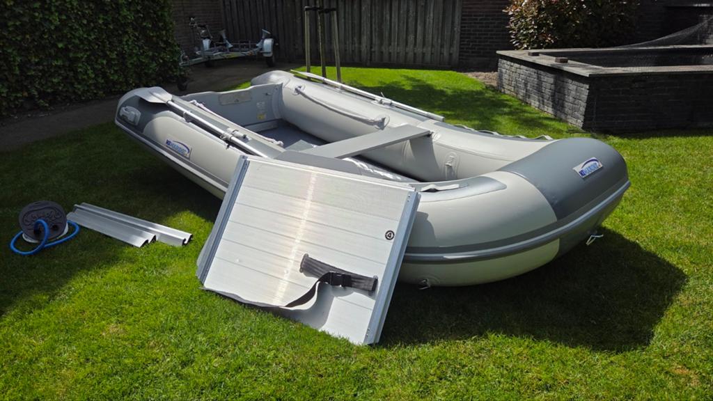 Rubberboot Nimarine MX350 Alu + Suzuki 4PK 4-takt motor, Ophalen, Aluminium, 4 pk, Inclusief motor