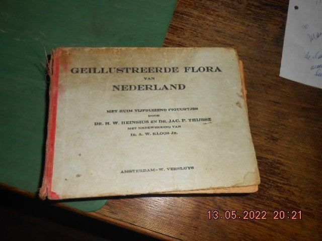geillustreerde flora van nederland, heinsius en thijsse, Ophalen of Verzenden, Gelezen, Bloemen, Planten en Bomen