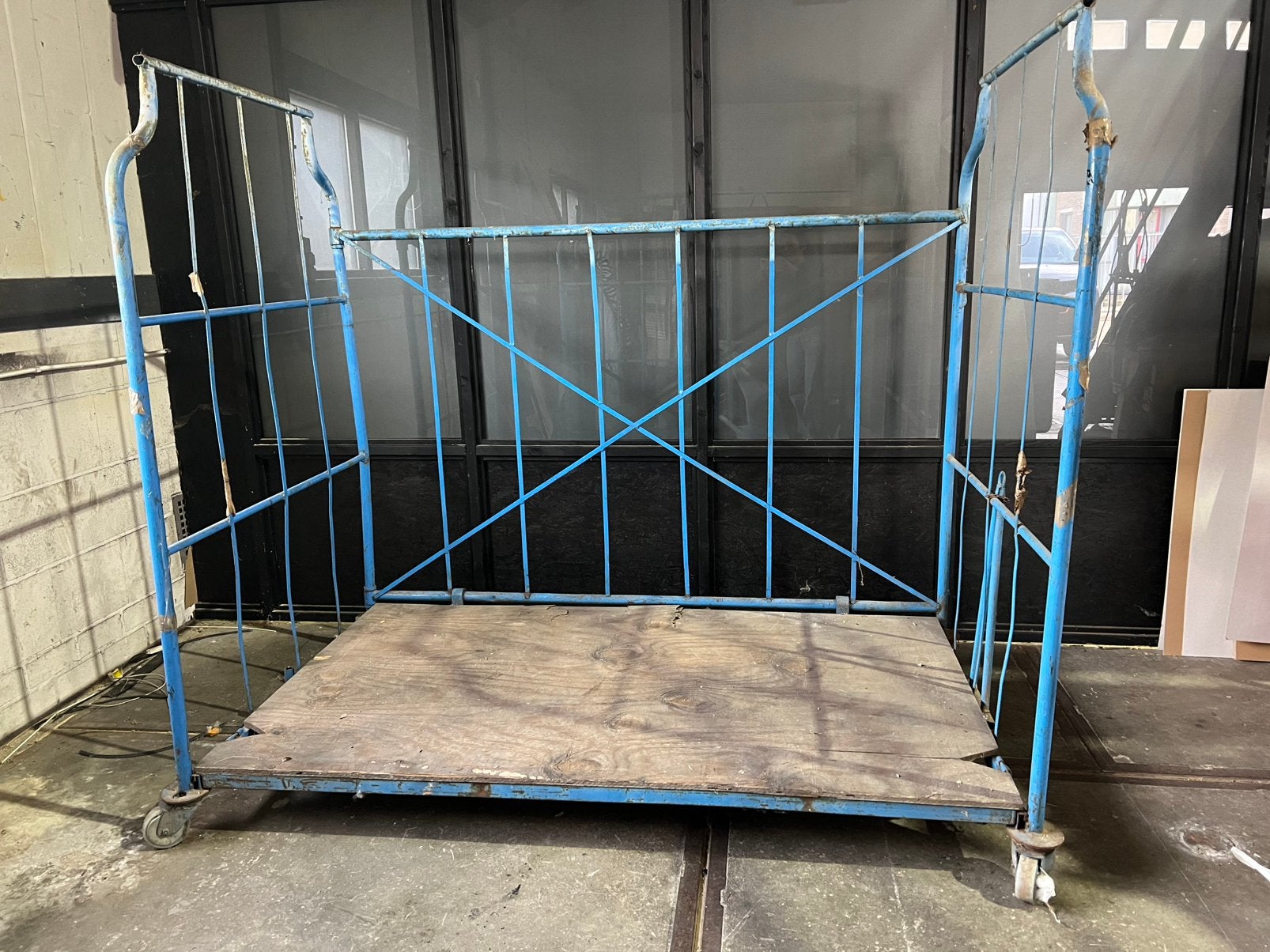2 stuks meubelkar magazijnkar inklapbaar 200x115x180 bxdxh, Doe-het-zelf en Verbouw, 100 liter of meer, Ophalen, Gebruikt, Transportkar