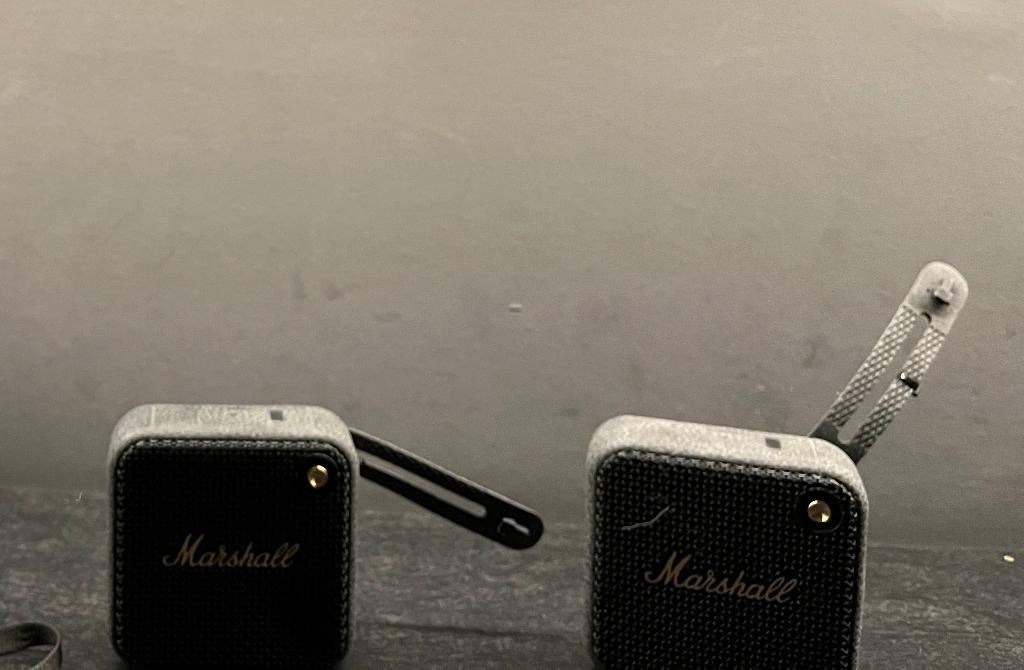 Marshall Willen Bluetooth-luidsprekers, twee stuks, Overige merken, Gebruikt, Overige typen, Ophalen of Verzenden