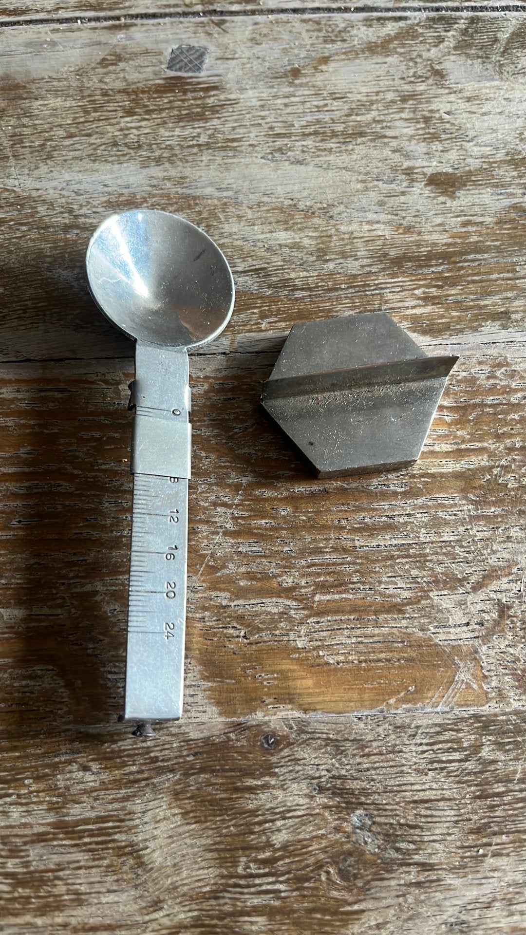 Vintage Brevete Balans Weeglepel Helemaal Compleet!, Ophalen of Verzenden