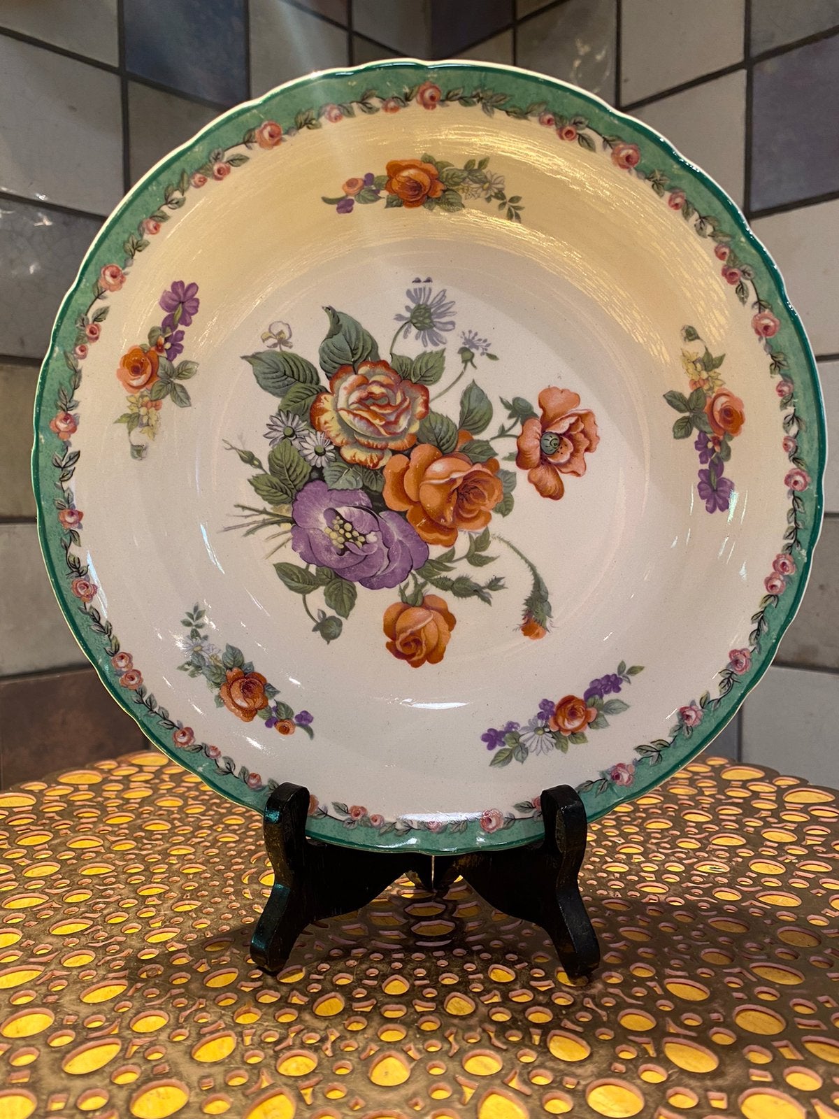 Royal Staffordshire Ceramics,vintage diepe schaal/soepbord, Ophalen of Verzenden