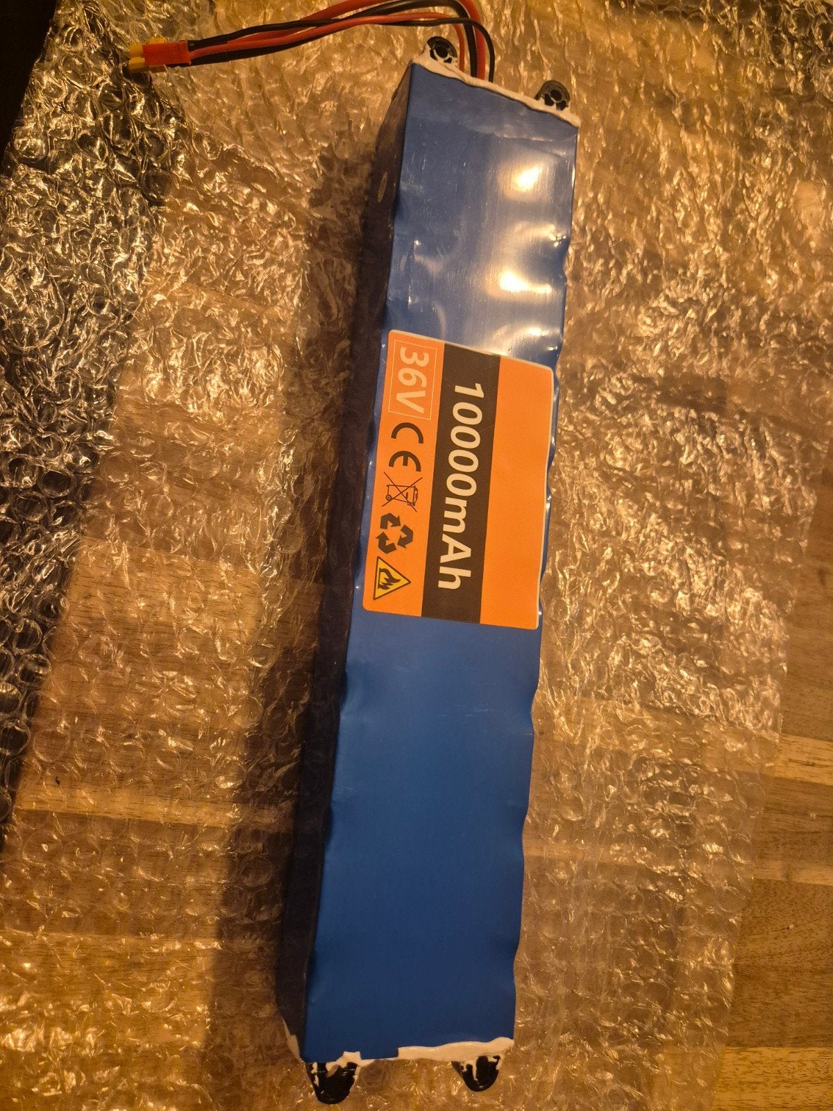 36V 10000mAh Accu voor E-bike/Scooter, Ophalen, Nieuw, Oplaadbaar