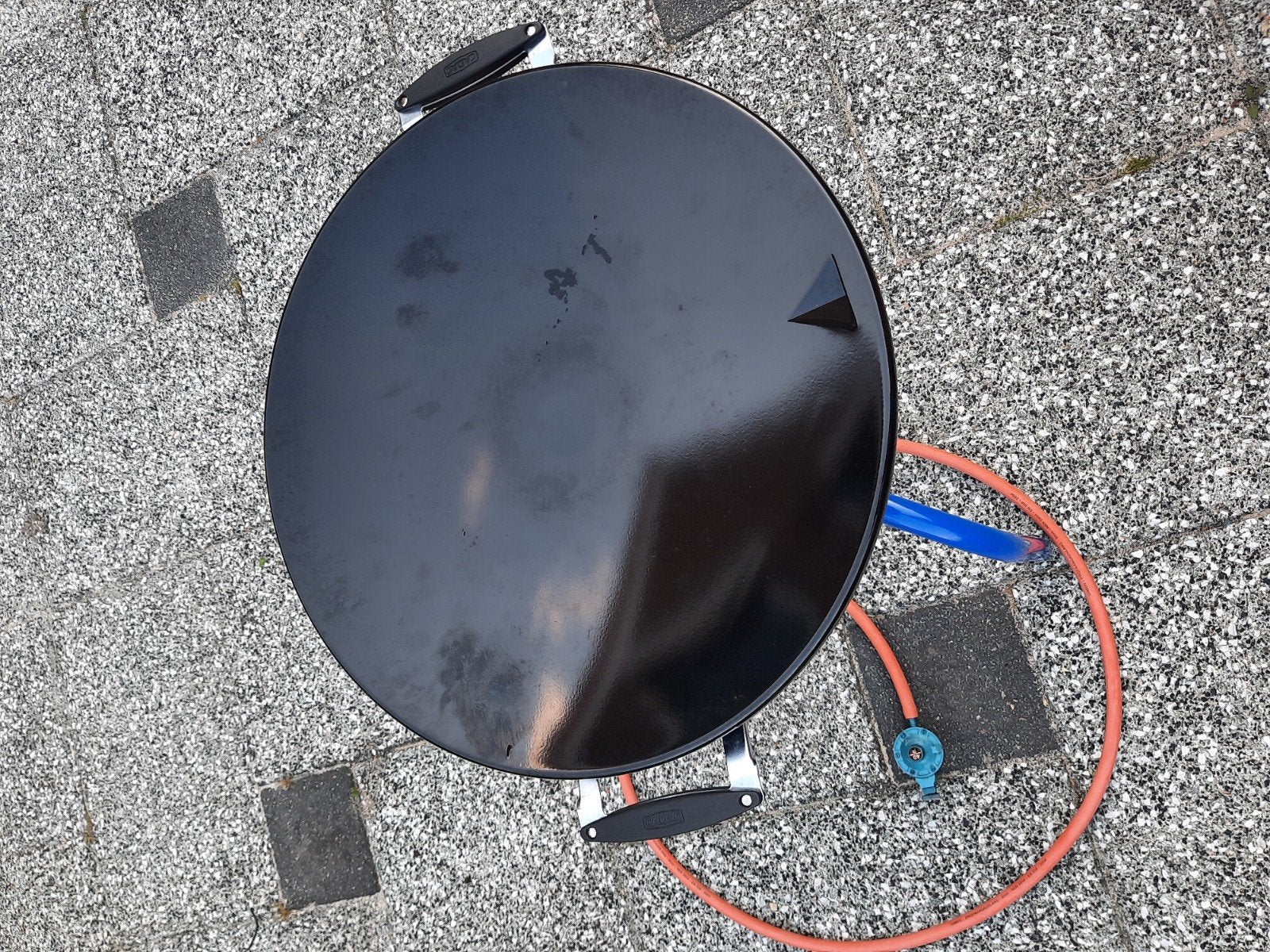 Skottelbraai, Ophalen, Zo goed als nieuw