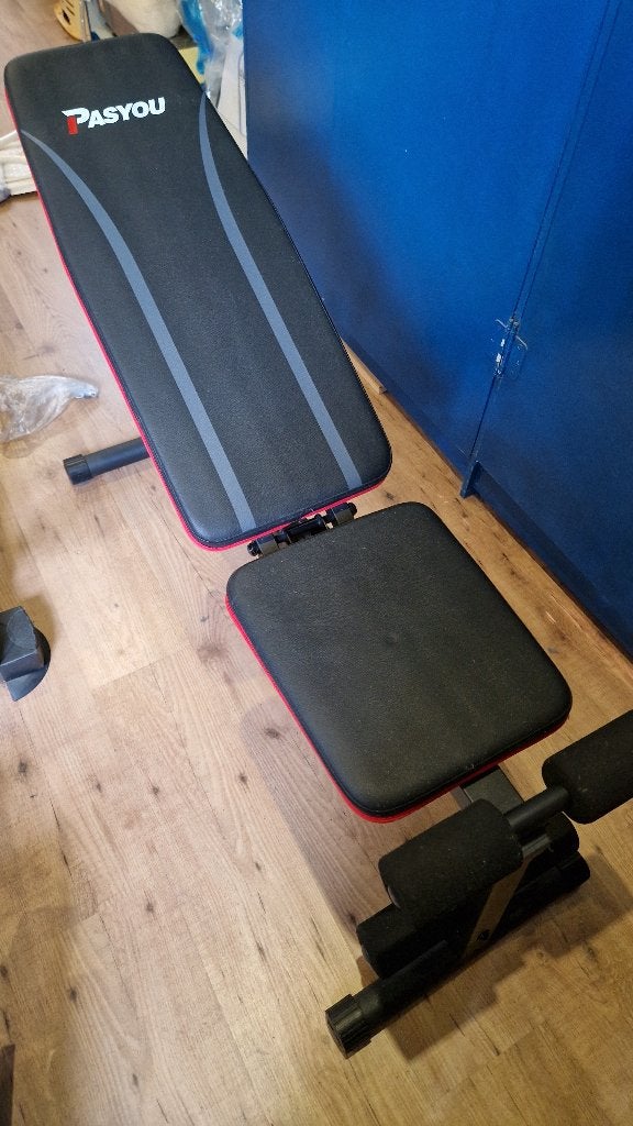 Squat rack + Bench, Ophalen, Benen, Overige typen, Zo goed als nieuw