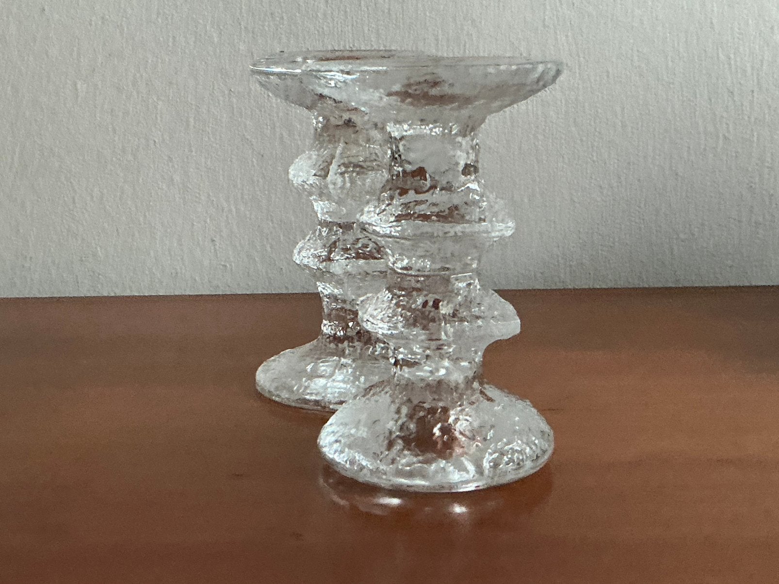 Iittala, Finland: 2 Festivo kandelaren 12 cm Timo Sarpaneva, Ophalen of Verzenden