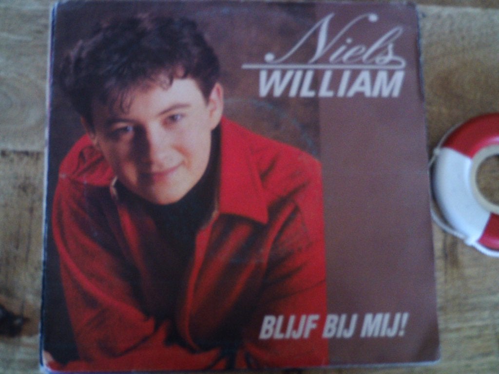Niels William - Blijf Bij Mij! (Vinyl Single), 7 inch, Ophalen of Verzenden, Zo goed als nieuw, Fotohoes