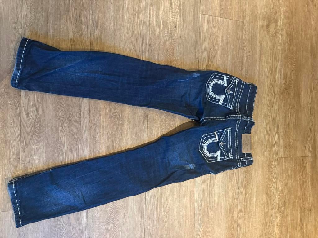 True Religion Spijkerbroek maat 30, Ophalen of Verzenden, Zo goed als nieuw, Blauw, W32 (confectie 46) of kleiner