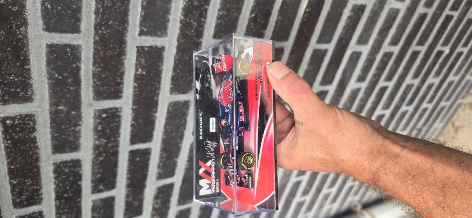 Max Verstappen Minichamps Toro Rosso STR10 2015  Australie, Ophalen of Verzenden, Nieuw, 1:32 tot 1:50, Auto