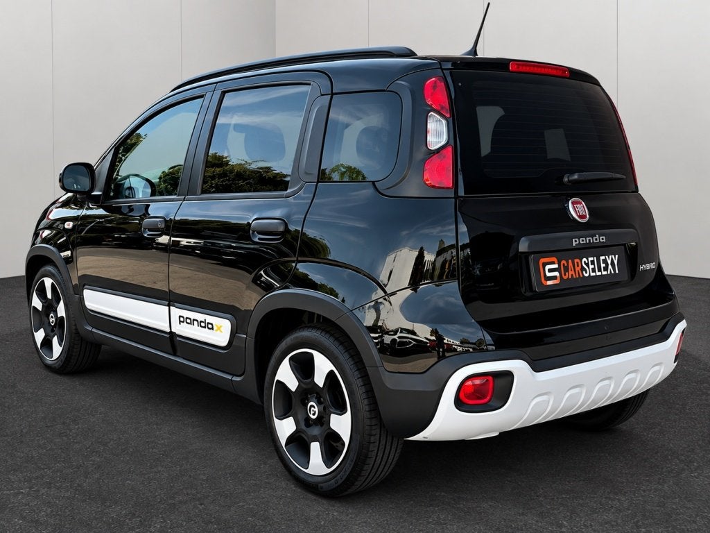 Fiat Panda 1.0 Hybrid Pandina Cross Hoge Zit Carplay LM-Velg, Auto's, Stof, Gebruikt, Euro 6, Panda