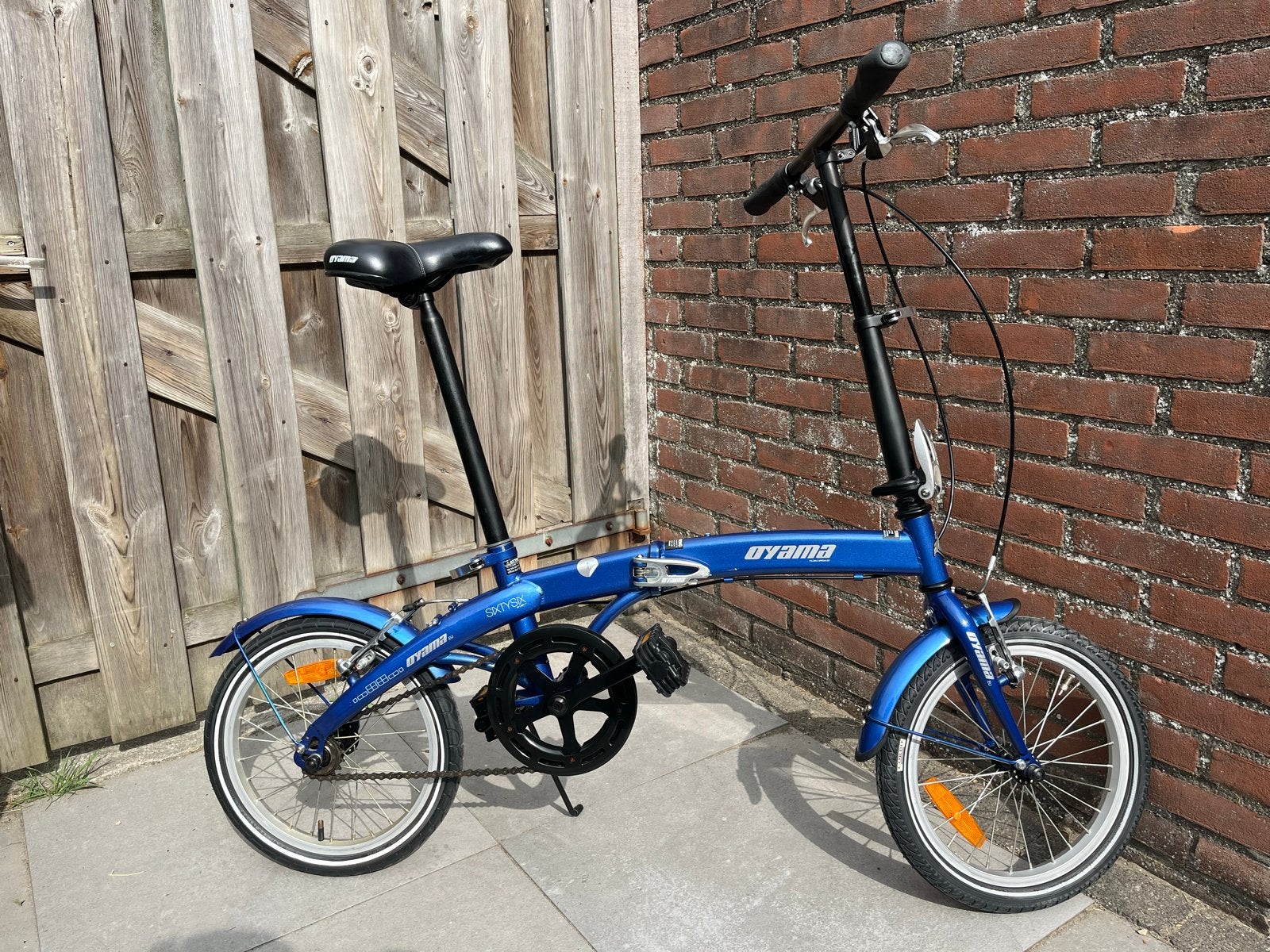 Oyama Vouwfiets - nieuwstaat, Fietsen en Brommers, Velgrem, Zo goed als nieuw, Ophalen, Overige merken