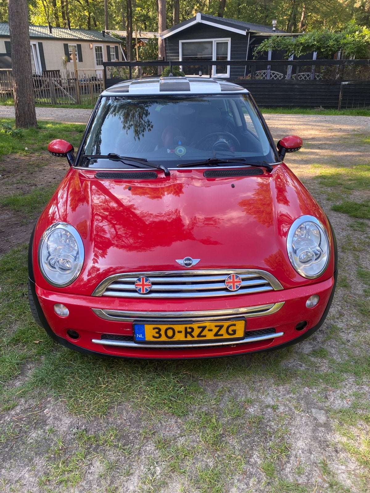 Mini 1.6 16V Cooper 2005 Rood S53, Auto's, Voorwielaandrijving, 4 cilinders, 4 stoelen, Bedrijf