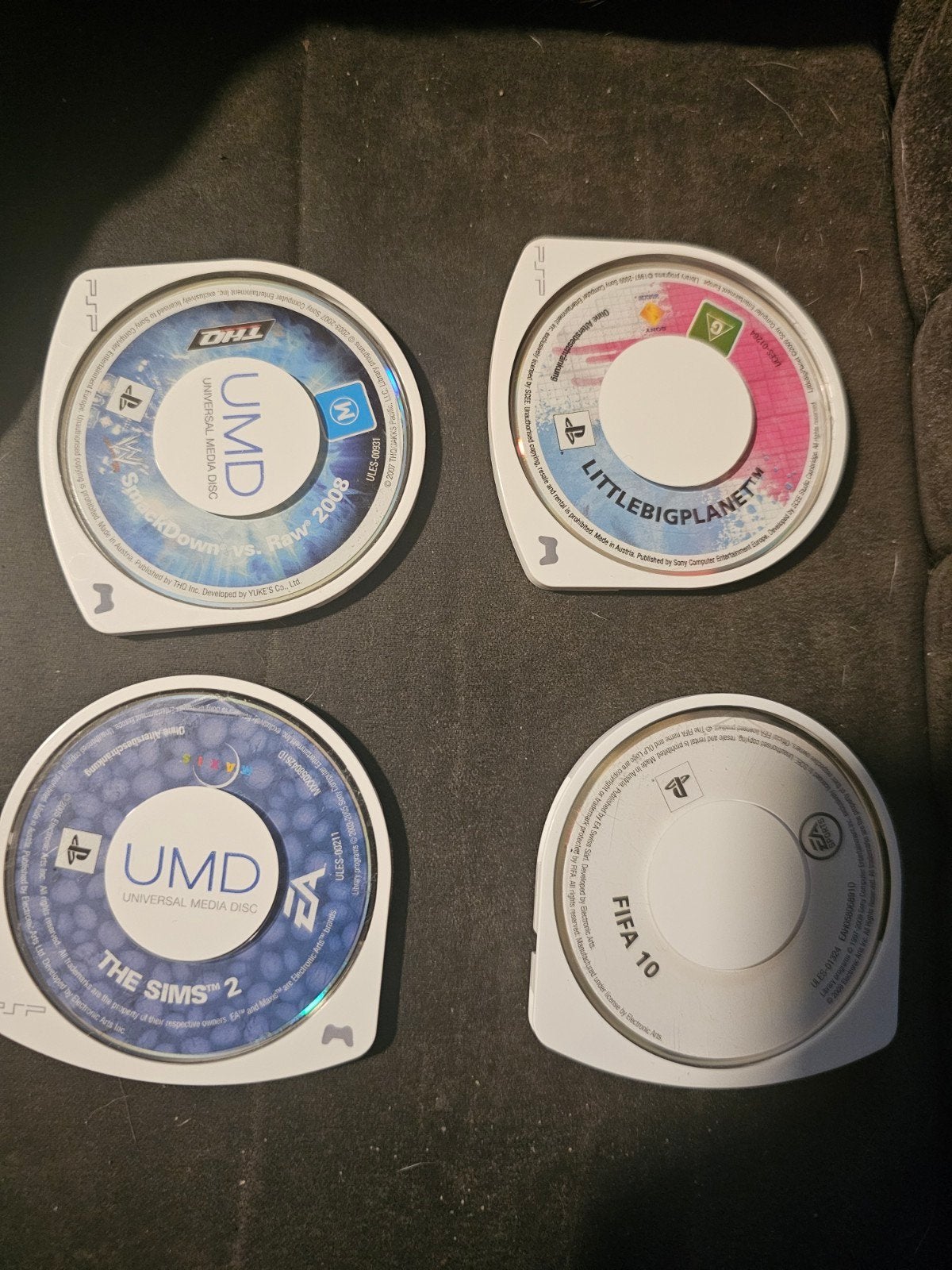Te koop 5 PSP Games inclusief opbergtasje, 1 speler, Ophalen of Verzenden, Zo goed als nieuw, Overige genres