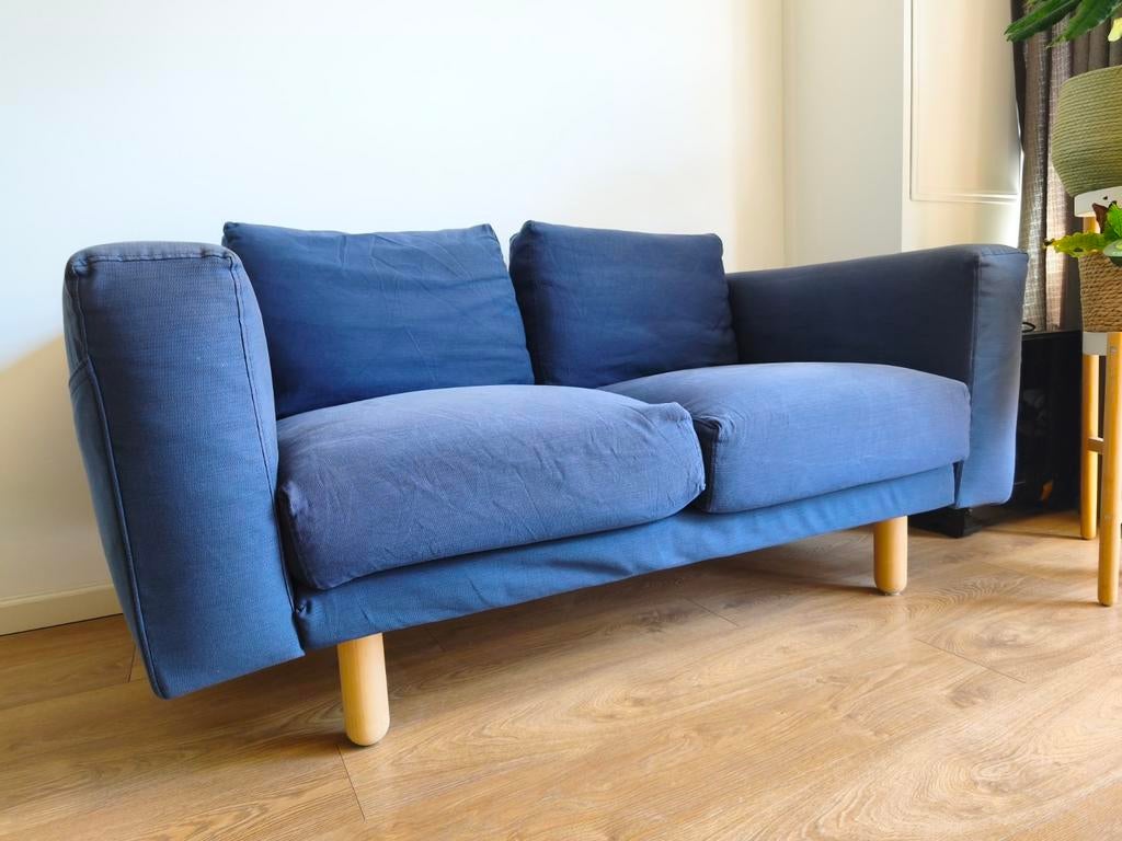 GRATIS | IKEA Norsborg bank 2 persoons, Ophalen of Verzenden, Gebruikt, 75 tot 100 cm