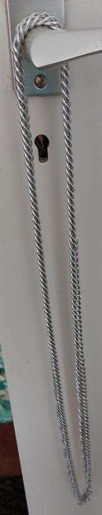 Schakel ketting zilverkleurig, Ophalen of Verzenden, Nieuw, Zilver, Overige materialen