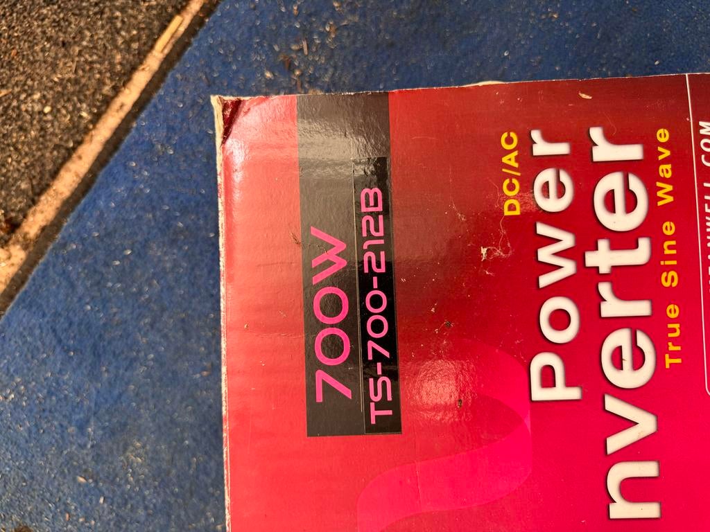 Mean Well TS-700-212B True Sine Wave Omvormer 700W, Ophalen of Verzenden, Nieuw, Overige typen