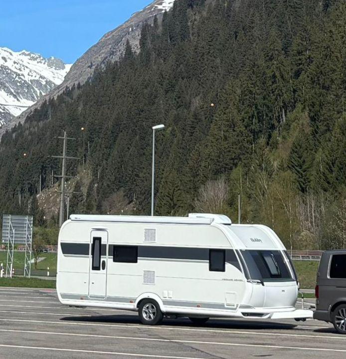 Hobby Excellent Edition 560 KMFE 2025 ZGAN!!!, Caravans en Kamperen, Caravans, Rondzit, Hobby, Particulier, Luifel