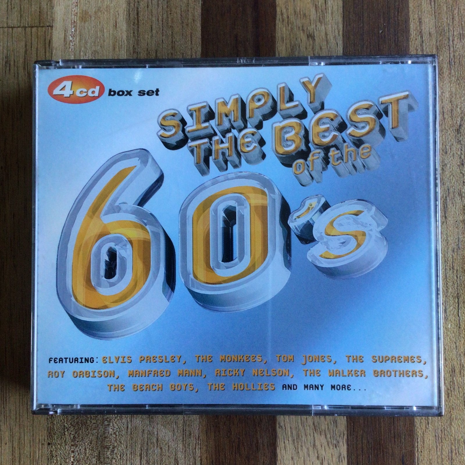 Simply the best of the 60’s - 4 cd-box, Ophalen of Verzenden, Zo goed als nieuw