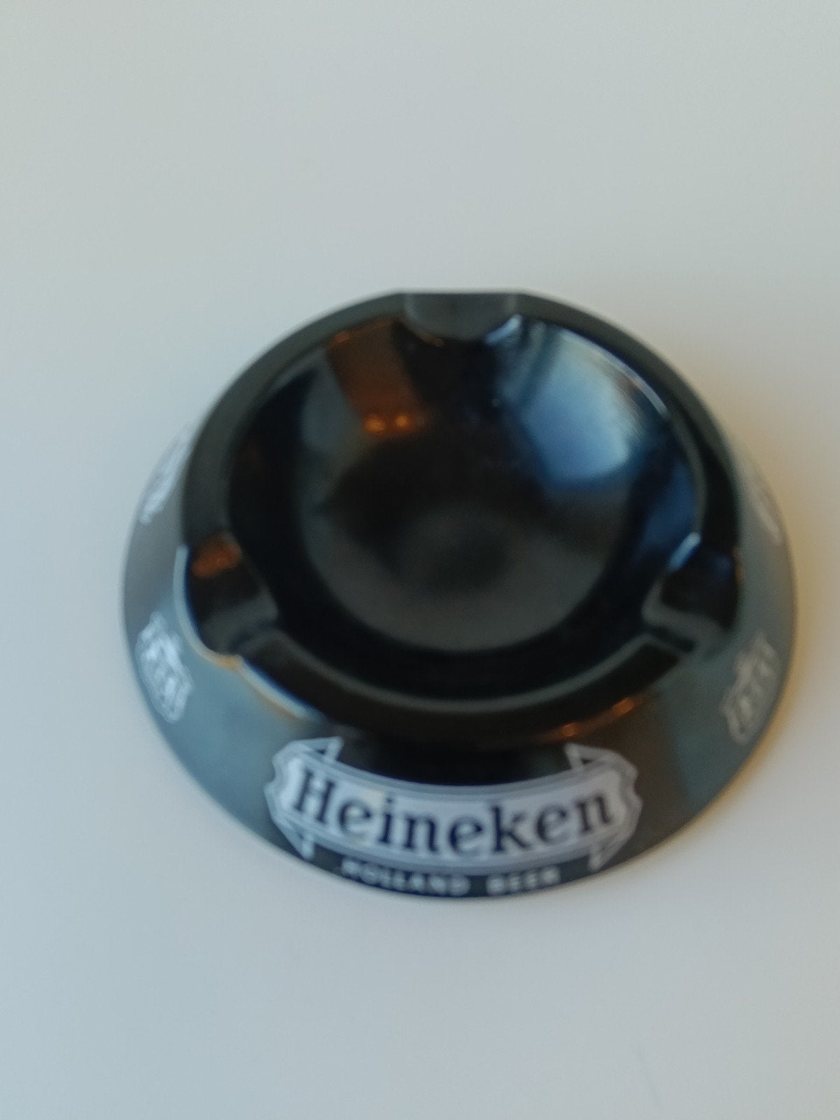 Vintage Heineken asbak, opaline glas, jaren 50/60, Ophalen of Verzenden