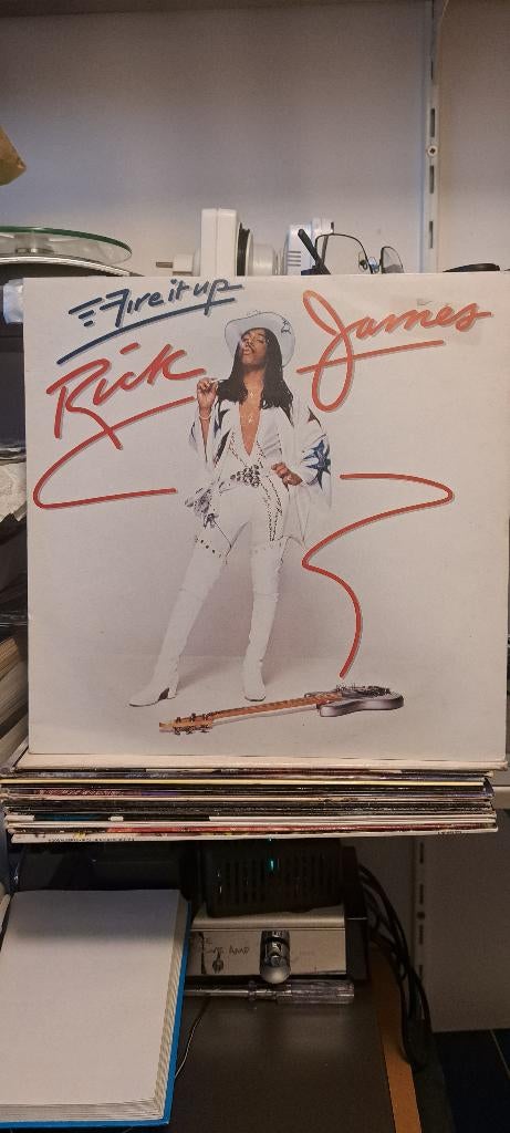 lp Rick James-Fire it up (Z257-67), Ophalen of Verzenden, Zo goed als nieuw