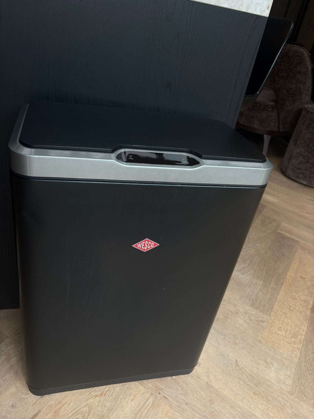 Wesco sensor prullenbak, 40 liter of meer, Ophalen, Zo goed als nieuw