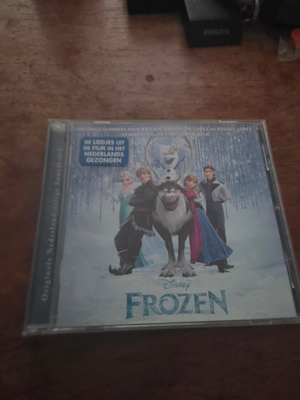 Disney Frozen CD - Originele Nederlandse Soundtrack, 3 tot 5 jaar, Ophalen of Verzenden, Zo goed als nieuw, Muziek
