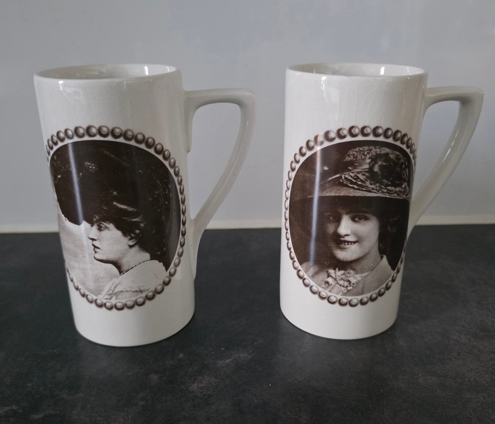 Portmeirion Pottery mokken 2x, Ophalen of Verzenden, Zo goed als nieuw, Overige typen