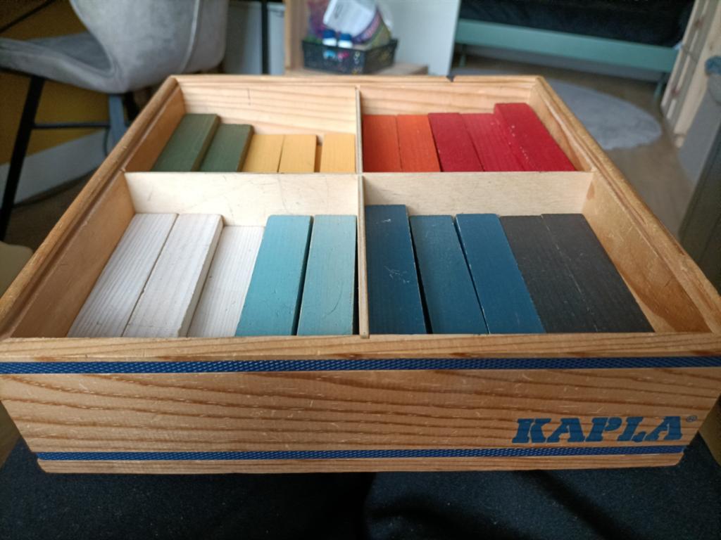 Kapla gekleurd, Ophalen, Gebruikt