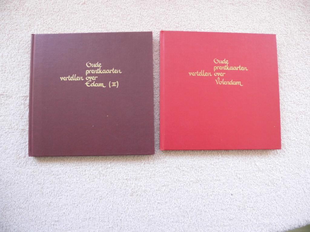 Oude prentkaarten vertellen over Volendam / idem Edam., Ophalen of Verzenden, Zo goed als nieuw, W.D. van Zanen.