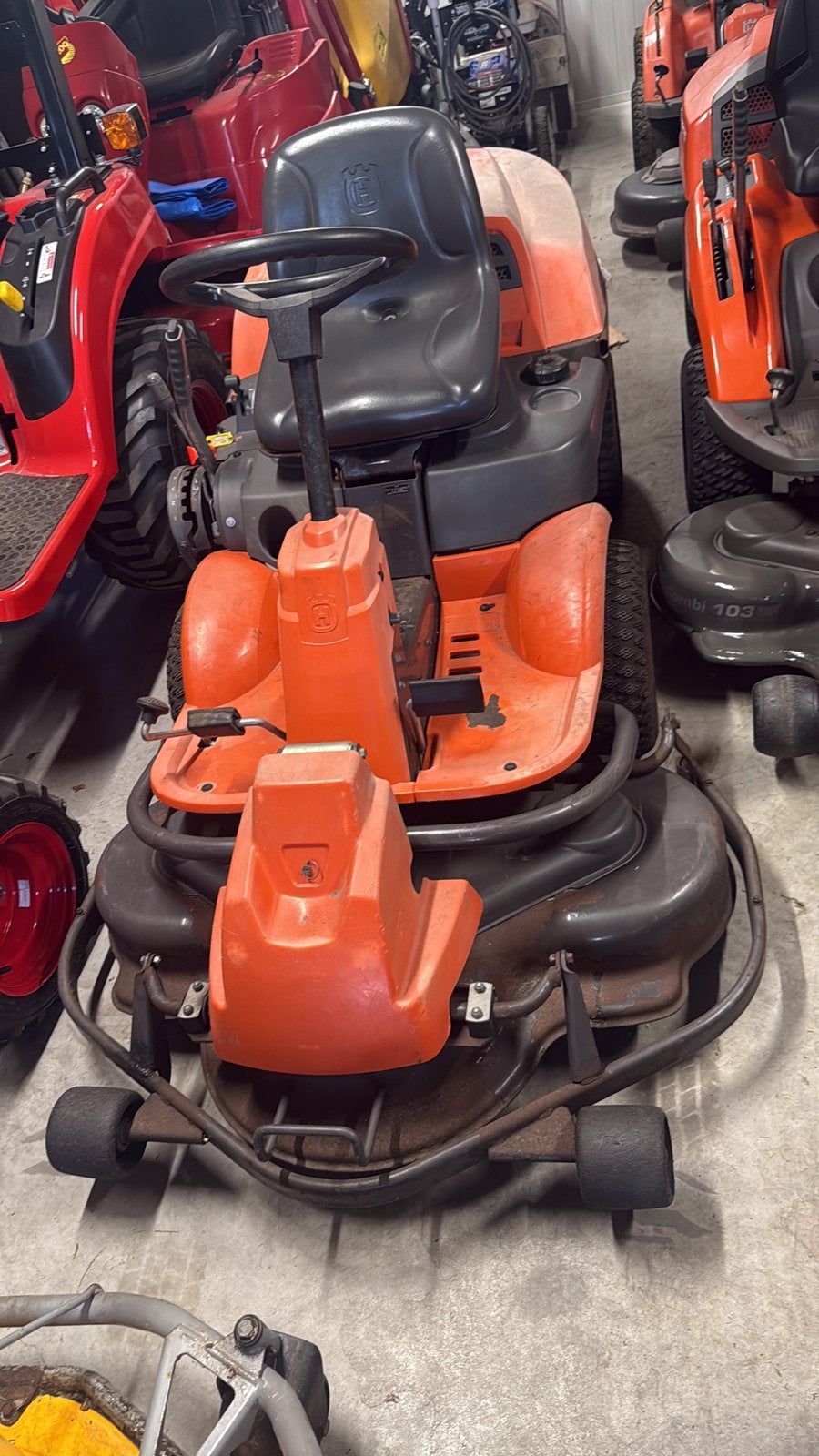 Husqvarna rider 175 hydrostaat combi 103, Tuin en Terras, Ophalen, Eu, Gebruikt, Eu