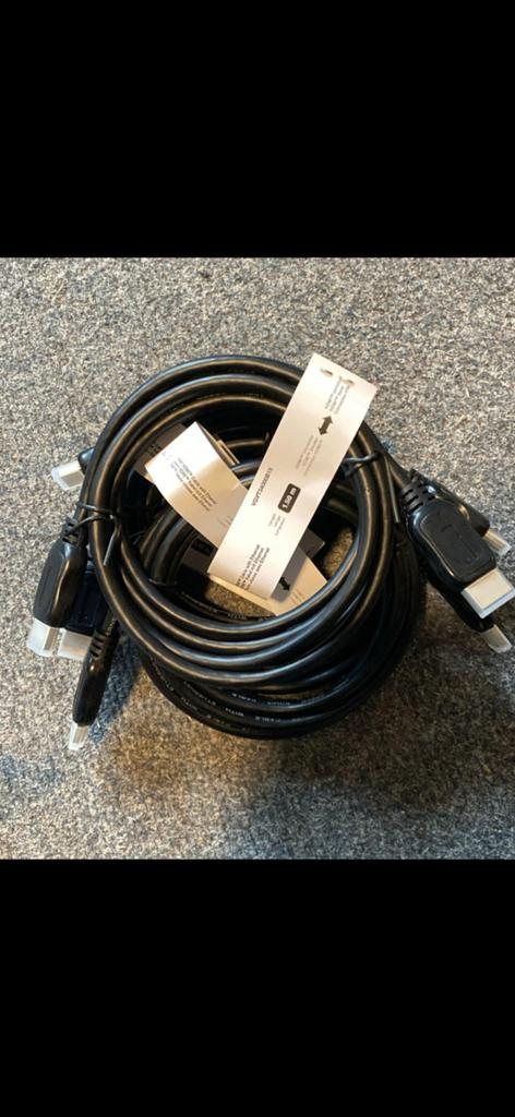 Nieuwe HDMI-kabel 1.5m met Ethernet, prijs per stuk, Ophalen of Verzenden, Nieuw, Minder dan 2 meter, HDMI-kabel