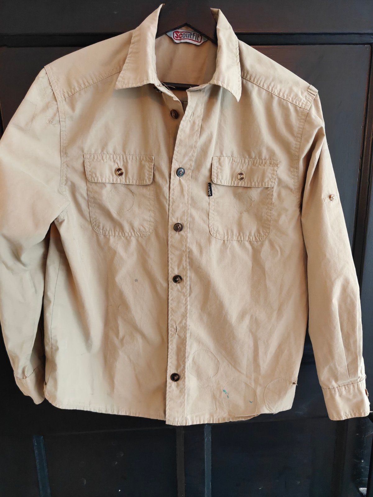 Scoutfit Scouts Blouse Maat 158 scouting uniform, Verzamelen, Ophalen of Verzenden, Gebruikt, Kleding