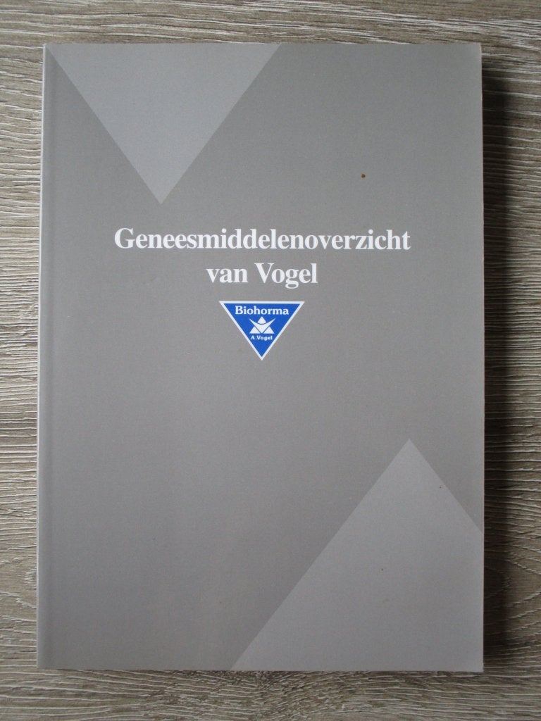 Geneesmiddelenoverzicht van Vogel, Ophalen of Verzenden, Gelezen, Kruiden en Alternatief