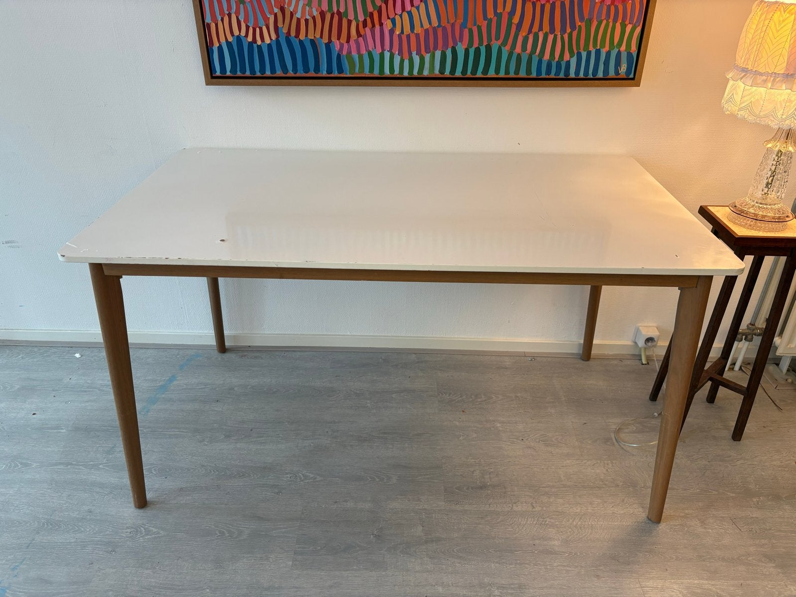 Tafel 140x78cm, Ophalen, Gebruikt, 100 tot 150 cm, 50 tot 100 cm